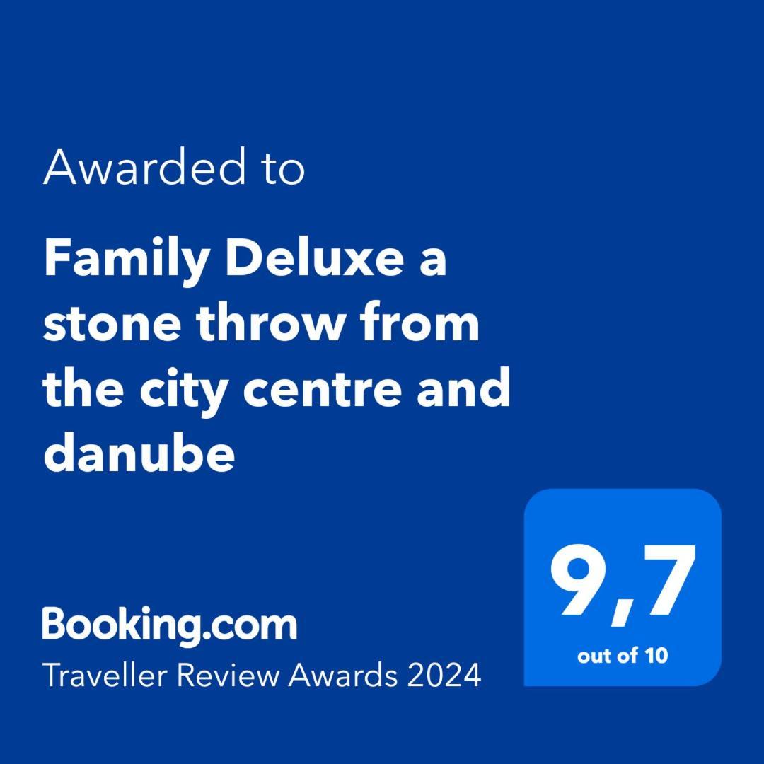Family Deluxe A Stone Throw From The City Centre And Danube Wenen Buitenkant foto